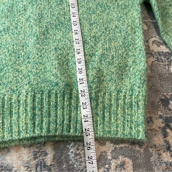 Green Turtleneck Sweater - Picture 2 of 4